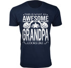 Men’s Awesome Dad and Grandpa T-Shirts product image