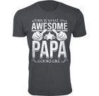 Men’s Awesome Dad and Grandpa T-Shirts product image