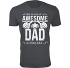 Men’s Awesome Dad and Grandpa T-Shirts product image
