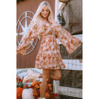 Allison Floral Smocked Waist Dress product image
