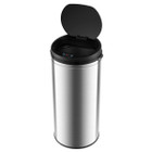 8-Gallon Automatic Trash Can with Stainless Steel Frame product image