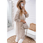 Mckenzie Hollow-out Openwork Knit Cardigan product image
