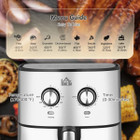 HOMCOM® 6.9-Quart Air Fryer, 1700W, 360° Air Circulation product image