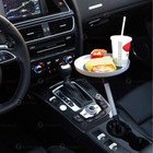 Zone Tech Car Cup Holder Swivel Tray and Storage Bin product image