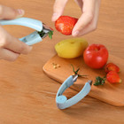 Fruit & Vegetable Stem Remover, Corer, and Peeler (4-Pack) product image