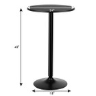 24-Inch Modern Style Round Cocktail Table product image