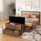Flip Top Wooden Storage Bench with Cushion product image