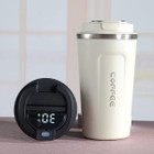 Smart Double-Wall Stainless Steel Vacuum Flask with LED Display product image
