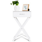 Costway X-Shaped Modern End Table Nightstand product image