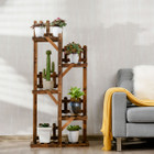 5-Tier Wood Plant Stand Display Shelf  product image