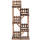 5-Tier Wood Plant Stand Display Shelf  product image