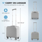 Hardshell Carry-On Under-Seat Suitcase  product image