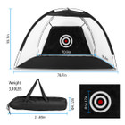 LakeForest® 6.5 x 4.5-Foot Golf Net for Practice product image