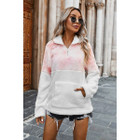 Women's Tie-Dye Teddy Fur Sweater product image