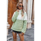 Women's Tie-Dye Teddy Fur Sweater product image