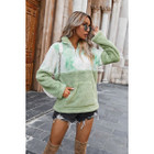 Women's Tie-Dye Teddy Fur Sweater product image