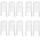 Decorative Garden Fence Iron Folding Panel Border (Set of 10) product image