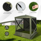 6.7 x 6.7-Foot Pop-up Gazebo with Netting & Carrying Bag product image