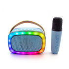 Portable Karaoke Bluetooth Speaker & Wireless Microphone with LED Light product image