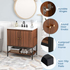 31-Inch Bathroom Vanity Sink Combo with Doors & Open Shelf product image