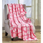 Noble House Heart-Themed Plush Throw Blanket product image