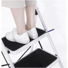 Neat-Living Folding 4-Step Iron Step Ladder with Anti-Slip Pedal product image
