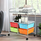 Costway 4-Drawer Rolling Storage Cart  product image