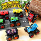 Kids' Mini Monster Truck Push-and-Go Toy (6-Pack) product image