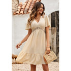 Women's Swiss Dots Bell Sleeves Dress product image