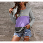 Women's Colorblock Long Sleeve Knit Sweater product image