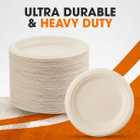 Cheer Collection® 7-Inch Biodegradable Compostable Paper Plate (200- to 1,000-Pack) product image