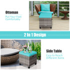 Patio Rattan 2-in-1 Ottoman  product image