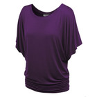 Women's Scoop Round Neckline with Kimono Sleeves Top product image