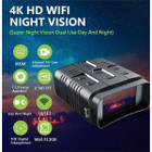4K Night Vision Goggles Binoculars Infrared Thermal Binoculars w/ LCD Screen Digital Hunting Infrared Scope Outdoor product image