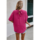 Women's Boho Swiss Dot Batwing Sleeve Blouse product image