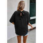 Women's Boho Swiss Dot Batwing Sleeve Blouse product image