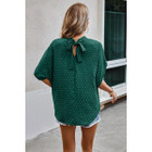 Women's Boho Swiss Dot Batwing Sleeve Blouse product image