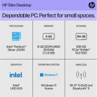 HP Slim Desktop Pentium Silver J5040 (256GB SSD) product image