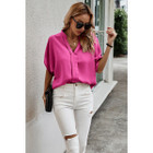 Women's V-Neck Dolman Petal Sleeve Blouse product image