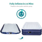 Inflatable Air Mattress with Built-in Electric Pump product image