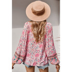 Boho Floral Laidback Blouse product image