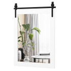 30 x 22-Inch Wall Mount Mirror with Wood Frame product image