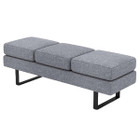 Waiting Room Bench Seating with Metal Frame Leg product image