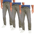 Men's Flex Stretch Slim Straight Jeans with 5 Pockets (3-Pair) product image