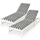 Costway Adjustable Reclining Patio Lounge Chair (2-Pack)  product image