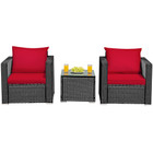 3-Piece Patio Rattan Wicker Furniture Set  product image