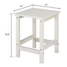 Single Layer Square Outdoor Side Table product image