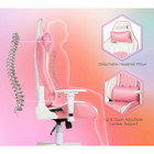 Ergonomic High-Back Swivel Gaming Chair with Headrest & Lumbar Support product image