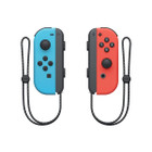 Nintendo Switch OLED Model with Neon Red and Blue Joy-Con product image