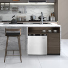 Stakol 1.1 cu. ft. Compact Single-Door Mini Upright Freezer product image